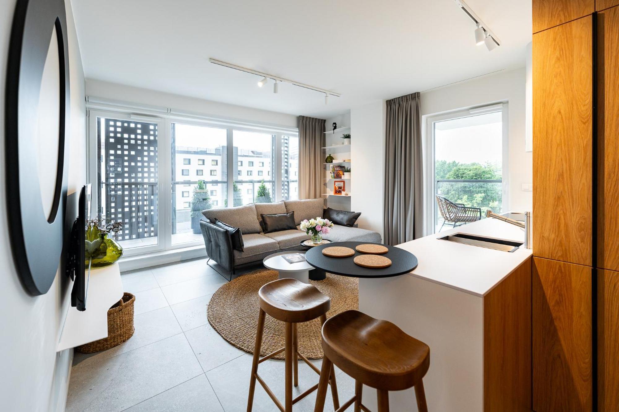 Apartamenty Tespis - Sokolska 30 Towers Katowice Værelse billede